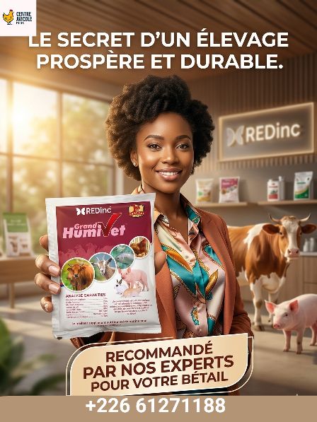 Grand humivet, produit biologique pour l’élevage