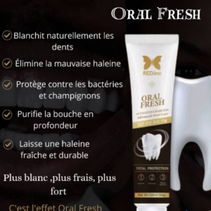 Pâte dentifrice, orale fresh