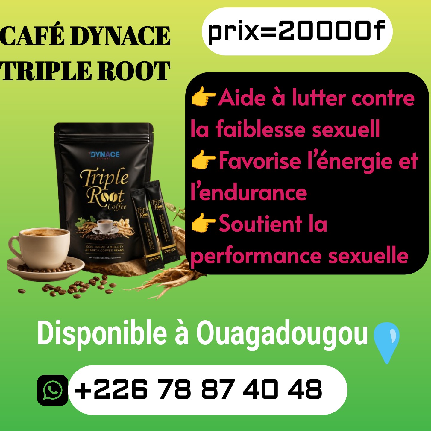 Dynace Triple root