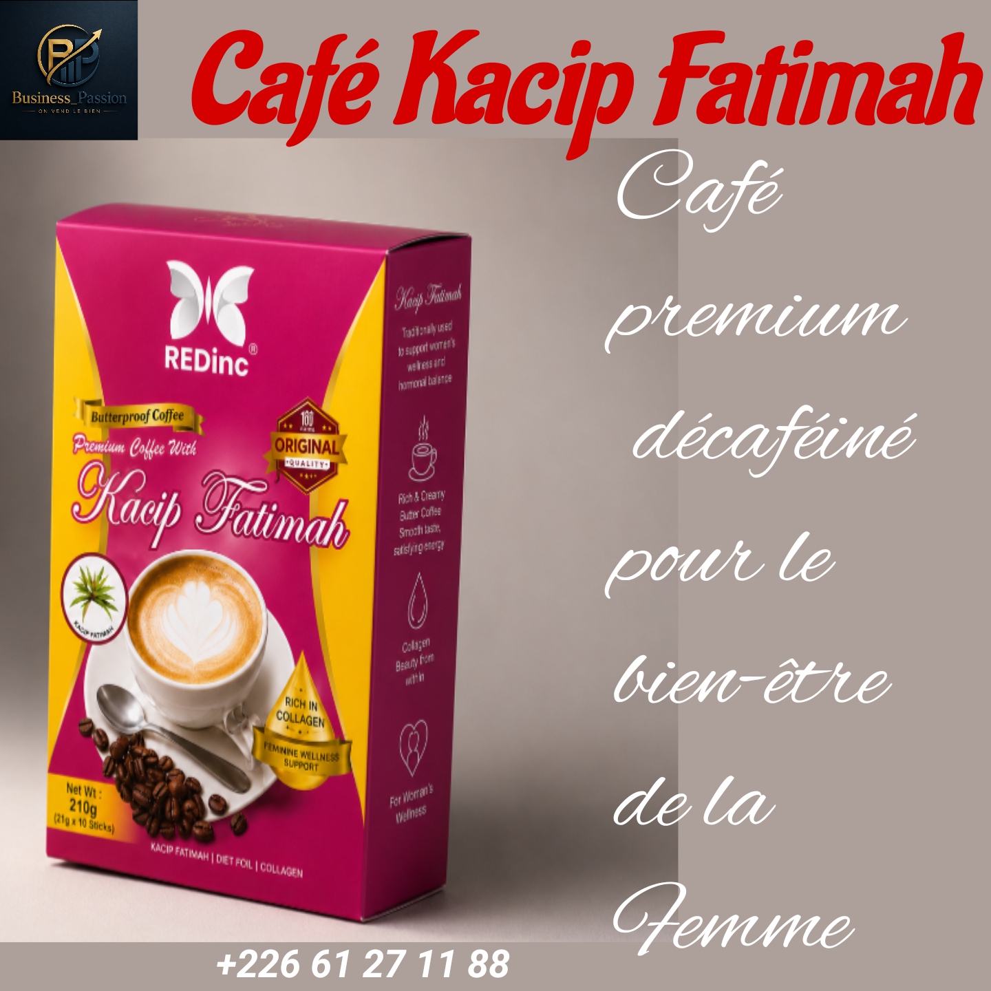 Café Kacip Fatimah, PREMIUM DÉCAFÉINÉ