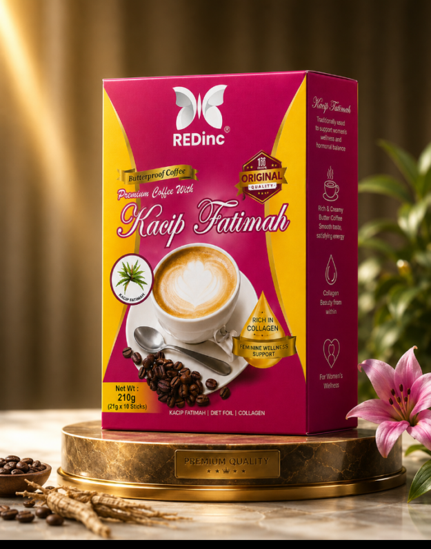 Café PREMIUM. Café Kacip Fatimah pour les femmes