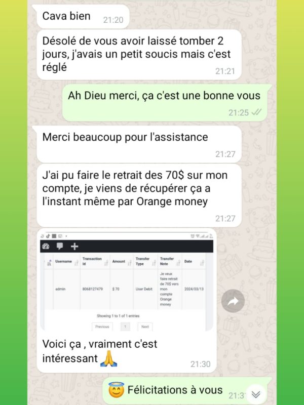 TEMOIGNAGE TETPROGRAM