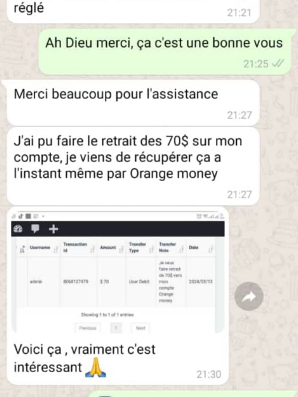 TEMOIGNAGE TETPROGRAM