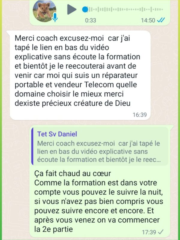 TEMOIGNAGE TETPROGRAM