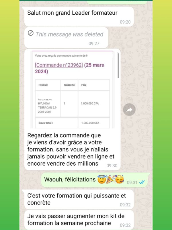 TEMOIGNAGE TETPROGRAM